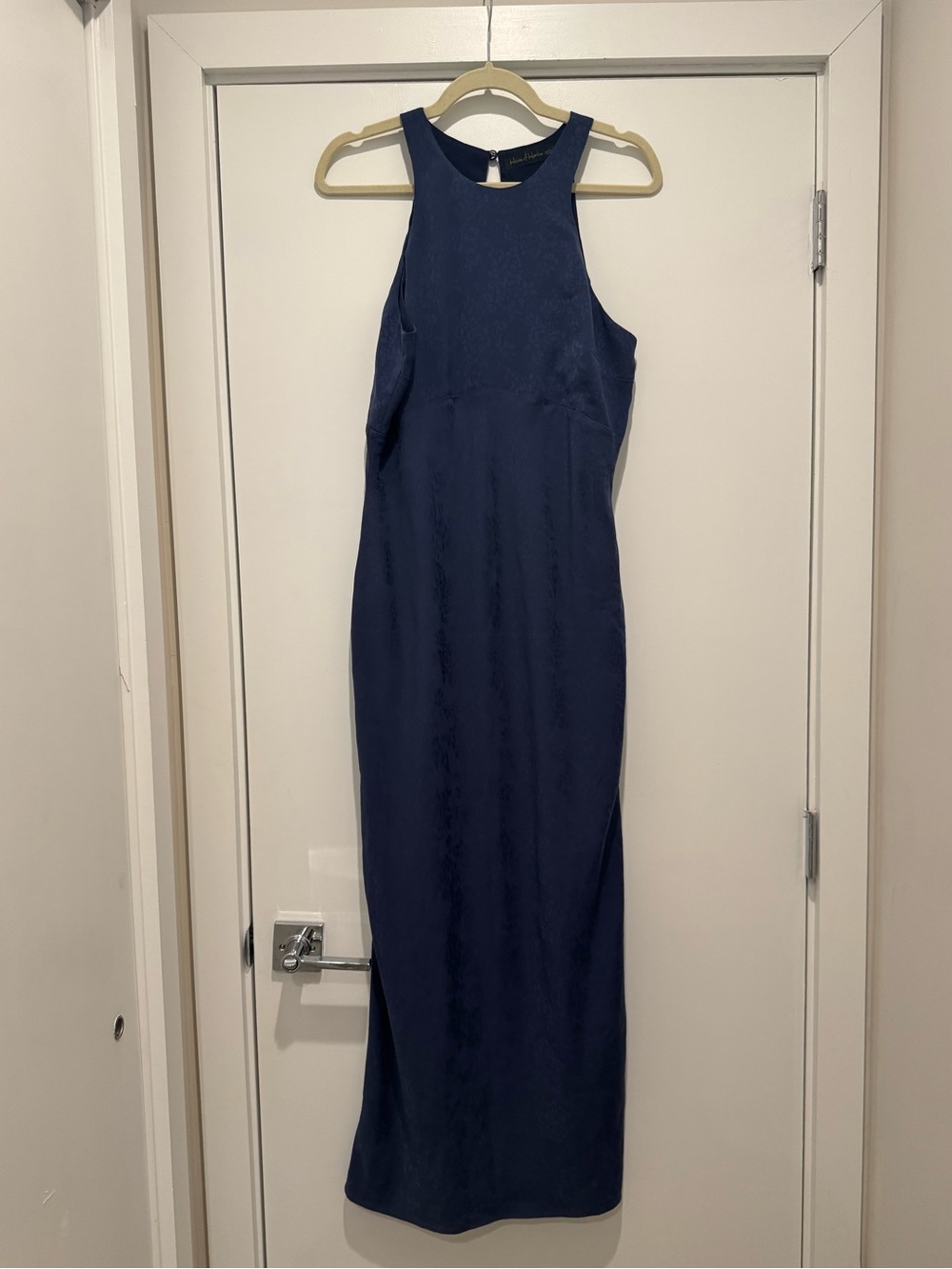 House of Harlow 1960 Navy Halter Midi Dress